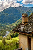 Valsesia, Campertogno, panorama dalla chiesetta della Madonna degli Angeli 